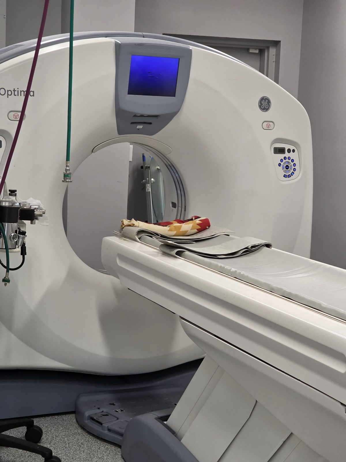GE Optima CT scanner